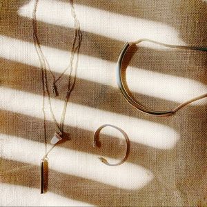 Gold necklace bundle